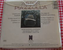 オーケストラ【送料無料】Astor Piazzolla アストル・ピアソラ【Concierto Para Bandoneon / Tres Tangos】ラロ・シフリン 中古美品_画像2