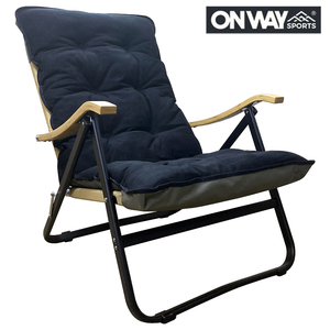 *Onway* on way * comfort low che Aplus *OW-61BD-BMPLUS* pillowcase black * storage case attaching * outdoor low chair *3