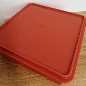 タッパーウェア Tupperware 保存容器 昭和レトロ大容量 角型