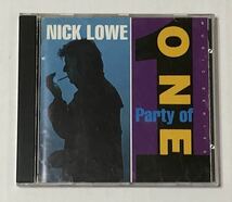 国内盤CD ニック・ロウ パーティ・オブ・ワン NICK LOWE PARTY OF ONE WPCP-3432_画像1