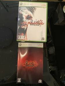 Xbox360★ヴァンパイア レイン★used☆Vampire Rain☆import Japan JP