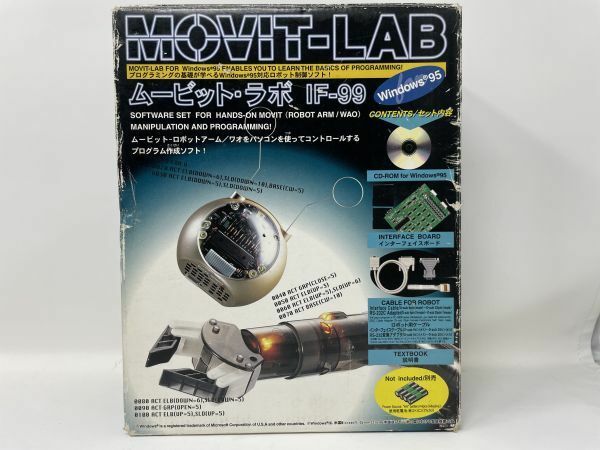 ELEKIT エレキット MOVIT ムービットラボ IF-99 MOVIT WAO-G MR-998 ロボットアーム MR-999 に対応 ロボットプログラミング 絶版品