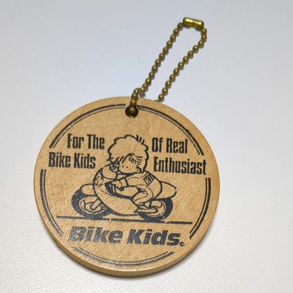 昭和レトロ　BikeKids木製キーホルダー