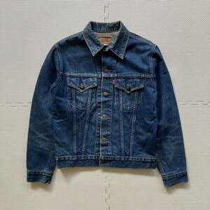 80s Levi's 9020 75405-0217 リーバイス カナダ製 デニムジャケット ジージャン オレンジタブ ユース 18