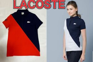 【美品】LACOSTE ラコステ　ROLAND GARROSシリーズ　ポロシャツ