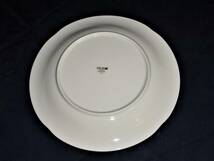 ⑮HAMAE MORI DINNERWARE パーティーセット・大皿一枚・小皿五枚・ユリ＆蝶々模様_画像5