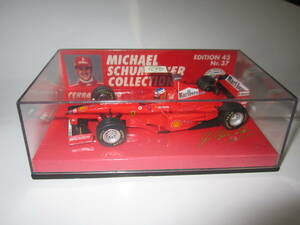 Обратное решение PMA Mini Champs 1/43 Ferrari F300 1998 №3 Михаил Шумахер Малборо спецификации антенны добавление/замены антенны