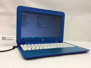 ジャンク/ HP HP Stream Notebook PC 11 Celeron-N2840 メモリ2.05GB MMC31.26GB 【G05913】