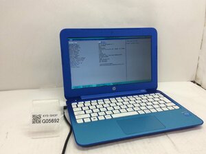 ジャンク/ HP HP Stream Notebook PC 11 Celeron-N2840 メモリ2.05GB MMC31.26GB 【G05692】