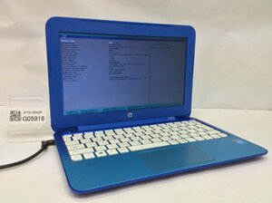 ジャンク/ HP HP Stream Notebook PC 11 Celeron-N2840 メモリ2.05GB MMC31.26GB 【G05918】