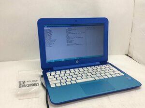 ジャンク/ HP HP Stream Notebook PC 11 Celeron-N2840 メモリ2.05GB MMC31.26GB 【G05653】