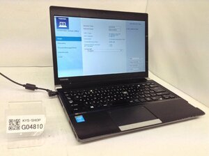 ジャンク/ TOSHIBA dynabook R734/K PR734KEA137AD71 Intel Core i3-4000M メモリ4.1GB HDD500.1GB 【G04810】