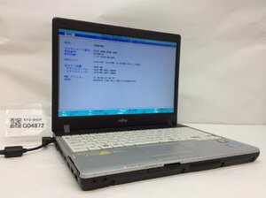 ジャンク/ FUJITSU FMVNP4NE LIFEBOOK P771/C Intel Core i5-2520M メモリ2.05GB HDD160.04GB 【G04872】