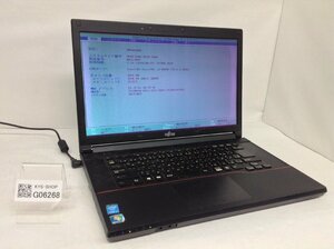 ジャンク/ FUJITSU FMVA05008 LIFEBOOK A574/H Intel Core i3-4000M メモリ4.1GB HDD320.07GB 【G06268】