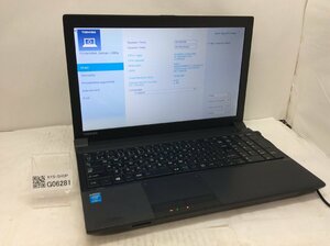 ジャンク/ TOSHIBA dynabook Satellite B554/M PB554MFB4R7AA71 Intel Core i3-4100M メモリ4.1GB HDD320.07GB 【G06281】