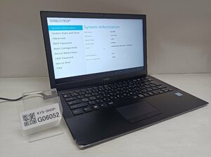 ジャンク/ VAIO VJPB11 Intel Core i3-6100U メモリ4.1GB SSD128.03GB 【G06052】