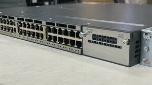 ◎ Cisco Catalyst WS-C3750X-48P-S 初期化済　　(F02514)　