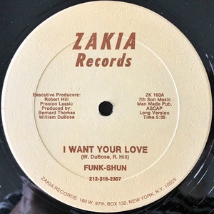 【Soul 12】Funk-Shun / I Want Your Love