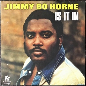 【Disco & Soul 7inch】Jimmy Bo Horne / Is It In