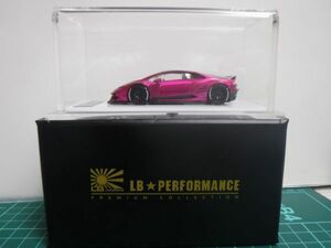 LB PERFORMANCE 1/64 LIBERTY WALK LB-WORKS ランボルギーニ ウラカン LP610 ショッキングピンク