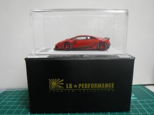 LB PERFORMANCE 1/64 LIBERTY WALK LB-WORKS ランボルギーニ ウラカン LP610 レッド