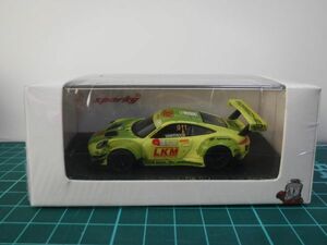 Spark スパーク 1/64 Porsche 911 GT3 R No.911 Manthey-Racing FIA GT World Cup Macau 2018 ポルシェ Y127