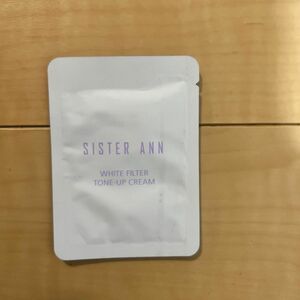 sister ann ホワイトフィルタートーンアップクリーム 試供品