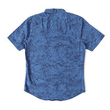 VOLCOM ボルコム ボタンダウン アートグラフィックシャツ A0421408 XL 総柄 半袖シャツ メンズ_画像2