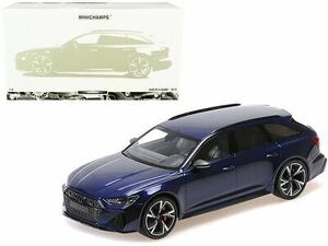 2019 Audi RS 6 Avant Blue Metallic Limited Edition to 402 pieces Worldwide 1/18 海外 即決