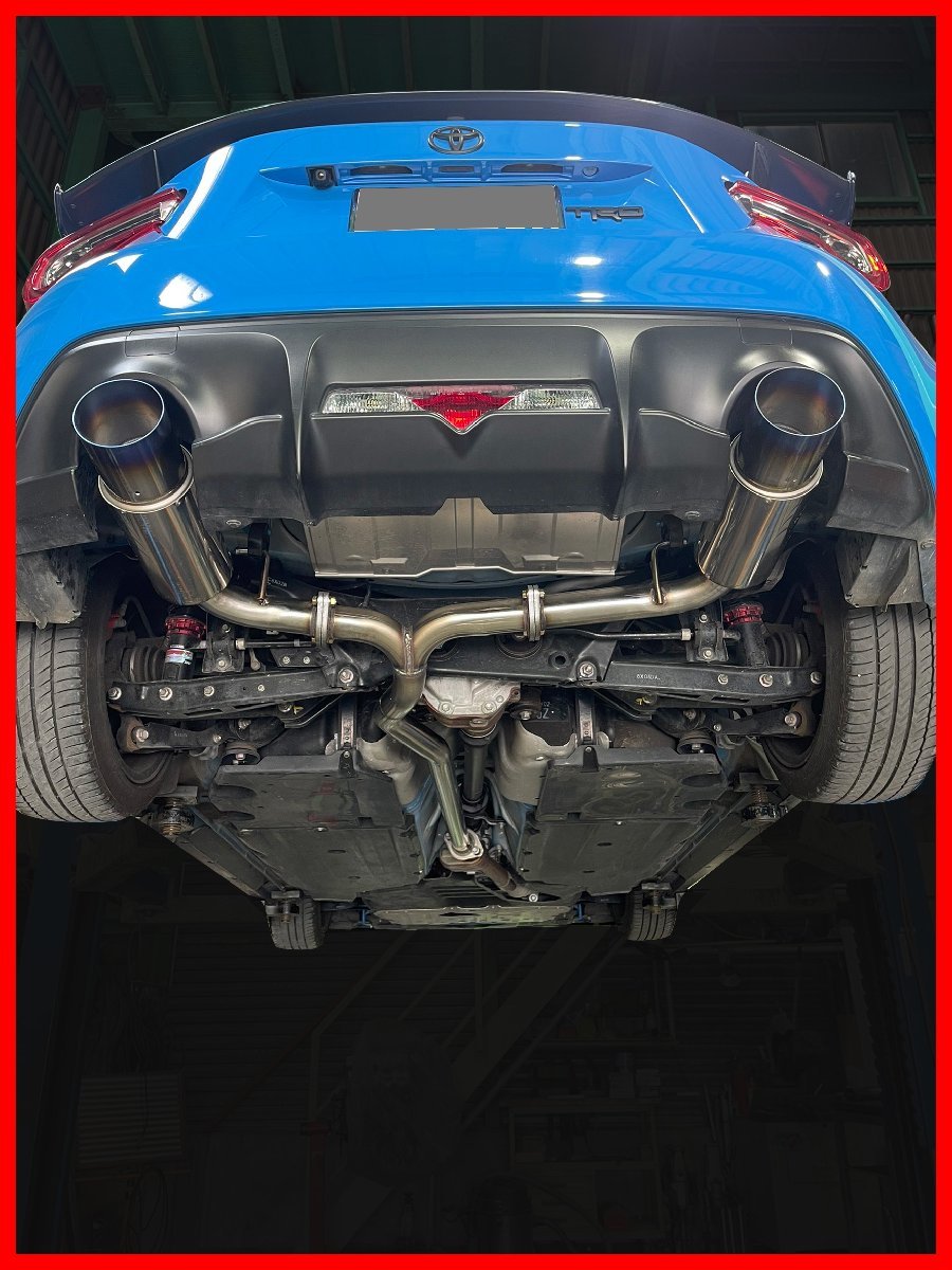 チタン☆ラインハルト☆86/BRZ☆115Φ砲弾センターストレート・インナー