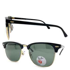 RAYBAN sunglasses brand RayBan CLUBMASTER green { polarizing lens } RB-3016F-901-58