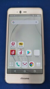 docomo SIMフリー ARROWS Be F-04K ＃DS284 FUJITSU 4Gスマホ 簡易動作確認＆簡易清掃＆初期化OK 判定○ 送料無料 Webにてロック解除手続済