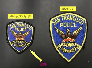 SFPD サンフランシスコ警察のキャップパッチ