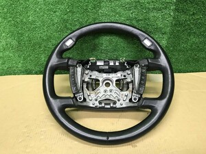 管0653-22　BMW 745i　7シリーズ 　GL44 ステアリング　ハンドル　レザー