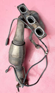 00-06年 BMW E46 M54 2.5Ltr (4-6cyl.) OEM 触媒 アッシー 作動確認済 5万Km. 車両 MANIFOLD CATALYTIC ASSY. EXPORT WORLDWIDE WITH EMS