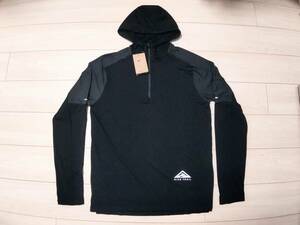 ★新品　ナイキ　NIKE　長袖ランニングシャツ　★ナイキトレイル　NIKE TRAIL　★ストレッチ地　★サムホール付　★反射素材　★DRI-FIT