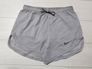 ★新品　ナイキ　NIKE　ランニングショートパンツ　★ストレッチ地　★サポーター付　★DRI-FIT ADV使用　★グレー系　★Sサイズ