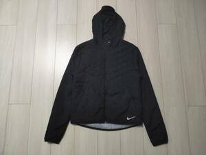 ★新品　ナイキ　NIKE　中綿ランニングジャケット　★AEROSWIFT　エアロスイフト使用　★反射素材　★黒色　★Sサイズ