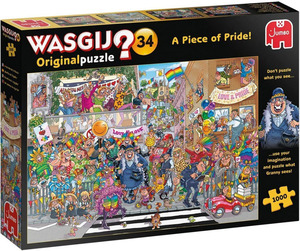 Jumbo 19181 1000ピース ジグソーパズル オランダ発売 Wasgij Original 34 A Piece of Pride