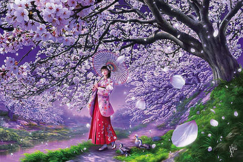 1000-484 2 items Out of print piece jigsaw puzzle SHU Sakura style, toy, game, puzzle, jigsaw puzzle