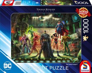 SD 57591 1000ピース ジグソーパズル ドイツ発売 Thomas Kinkade, The Justice League