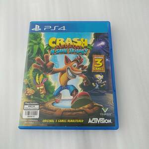PS4 クラッシュ・バンディクー ブッとび3段もり! 日本語対応 アジア版 香港版 海外版 輸入版 Crash Bandicoot: N. Sane Trilogy