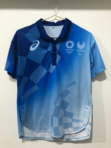 アシックス　Tokyo2020 オリンピック　ウエア　半袖　ポロシャツ　ボランティア　非売品