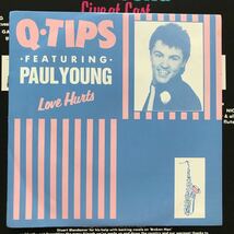 LP+EP Q-TIPS FEATURING PAUL YOUNG/LIVE AT LAST 日本盤 ポール・ヤング_画像6