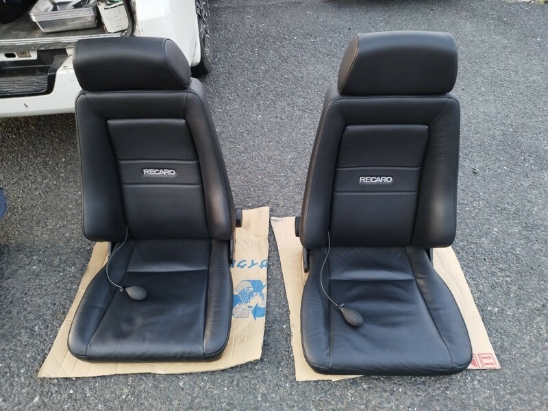 【即決】激レア☆RECARO☆レカロ☆LX☆本皮☆レザー☆ハイエース☆キャラバン☆カムロード☆軽バン☆エブリィ☆ハイゼット☆