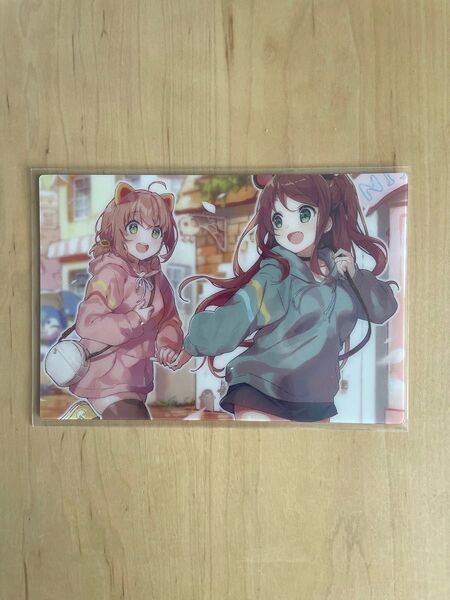 にじさんじ クリアポストカード 本間ひまわり&赤羽葉子