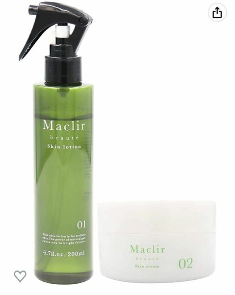 ★新品未使用【理美容専売品セット】Maclir beaute スキンローション&クリーム