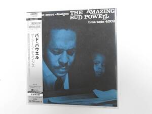 BUD POWELL バド・パウエル / ザ・シーン・チェンジズ　紙ジャケ仕様　プラチナSHM　初モノラルCD化　新品同様美品　即決価格にて