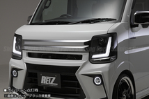 REIZ DA17V エブリィ バン ※純正メーカーOP装備車 ヘッドライトユニット [インナーブラック] 純正ディスチャージ(HID)車 流星_画像2