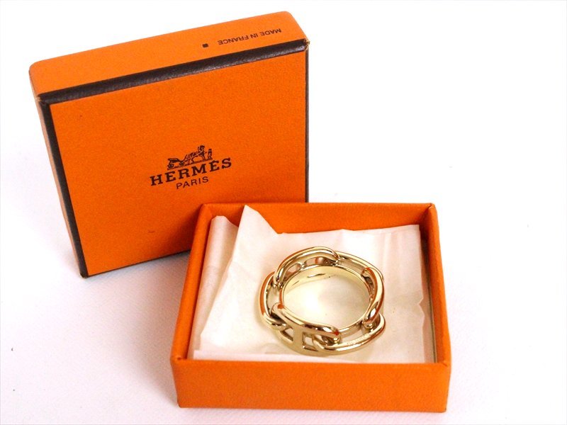 正規品/HERMES/エルメス/スーパーH/リング/指輪/アクセサリー/箱付き